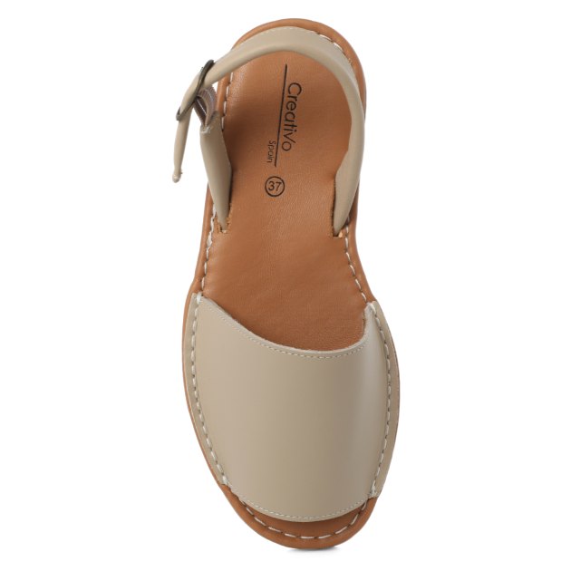 Женские сандалии CREATIVO SPAIN, Артикул csc1740, светло-бежевый | 2977950. Ракурс 2