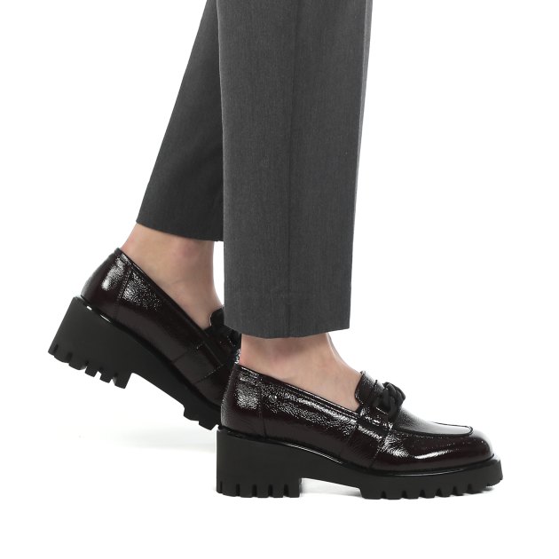 Женские лоферы KELTON, Артикул AF1314, темно-бордовый | 2978878. Ракурс 5