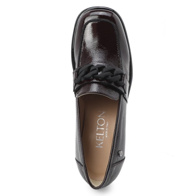 Женские лоферы KELTON, Артикул AF1314, темно-бордовый | 2978878. Ракурс 3