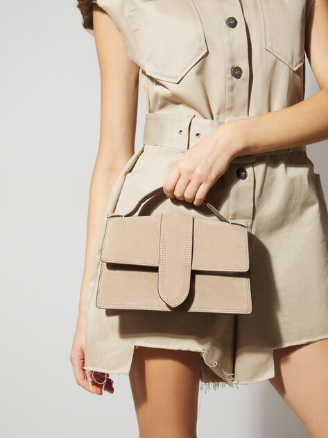 Женская сумка  TENDANCE, Артикул MRH21 - 046, серо-бежевый | 2981568. Ракурс 2