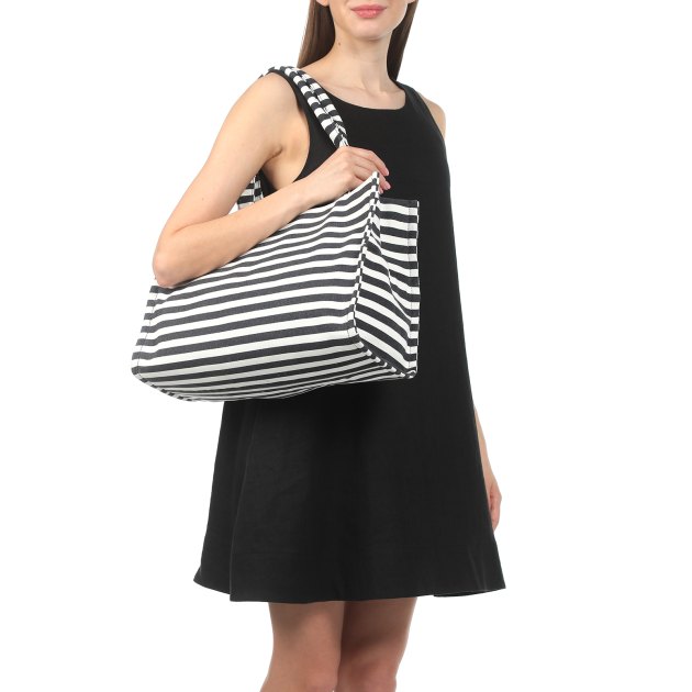 Пляжная сумка  TENDANCE, Артикул MRH21 - 052, темно-синий | 2981574. Ракурс 6