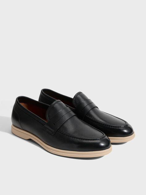 Мужские лоферы TENDANCE, Артикул HCM1975-123, черный | 2986068. Ракурс 3