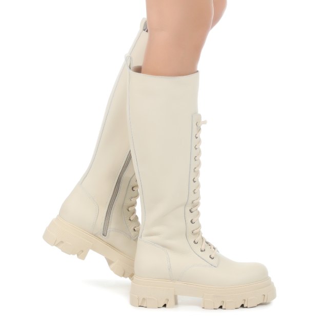 Женские сапоги GIANNI RENZI, Артикул GR436P, молочный | 2986863. Ракурс 4