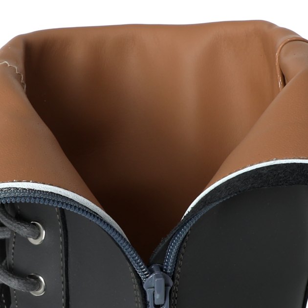 Женские сапоги GIANNI RENZI, Артикул GR436P, темно-серый | 2986870. Ракурс 2