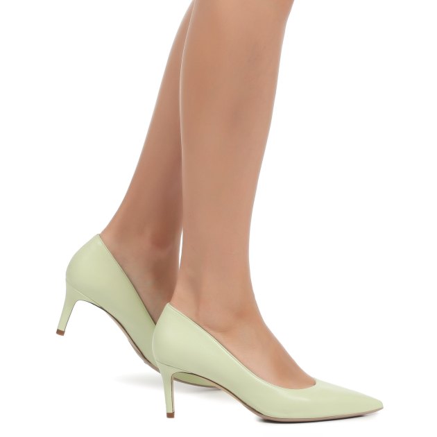 Женские туфли GIANNI RENZI, Артикул GR493, желто-зеленый | 2987028. Ракурс 4