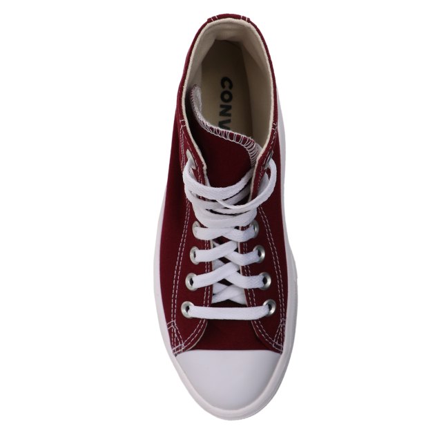 Женские высокие кеды CONVERSE CHUCK TAYLOR ALL STAR MOVE, Артикул A02430, бордовый | 2994923. Ракурс 2