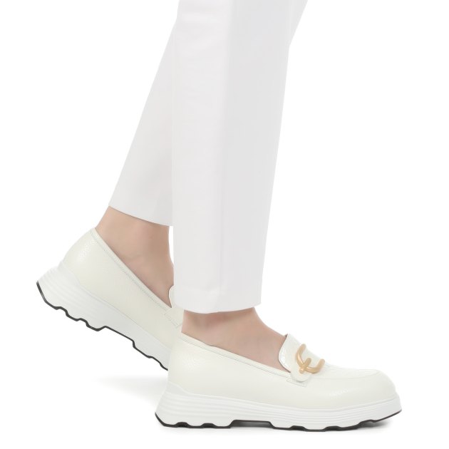 Женские лоферы GIOVANNI FABIANI, Артикул S22740, белый | 2996102. Ракурс 4