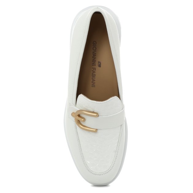 Женские лоферы GIOVANNI FABIANI, Артикул S22740, белый | 2996102. Ракурс 2
