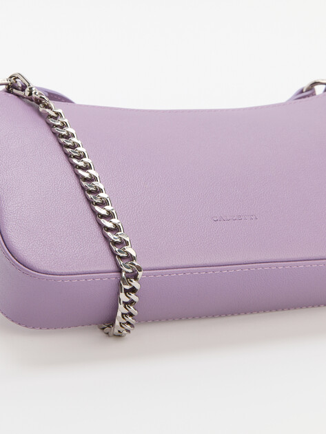 Женская сумка на плечо CALZETTI BAGUETTE, Артикул BAGUETTE, светло-фиолетовый | 3005855. Ракурс 3