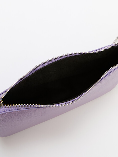 Женская сумка на плечо CALZETTI BAGUETTE, Артикул BAGUETTE, светло-фиолетовый | 3005855. Ракурс 5