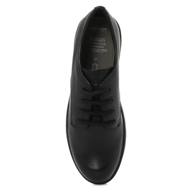 Детские полуботинки дерби GEOX J CASEY GIRL, Артикул J0420C, черный | 3012490. Ракурс 2