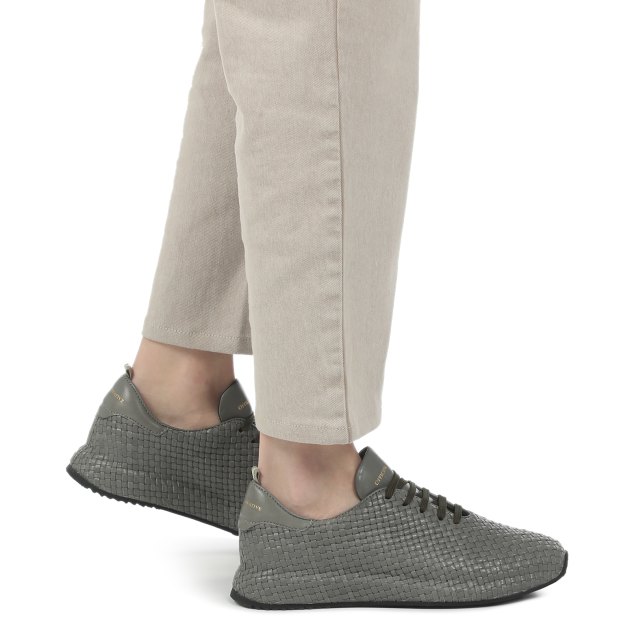 Женские кроссовки OFFICINE CREATIVE, Артикул RACE/125, серо-зеленый | 3018843. Ракурс 4