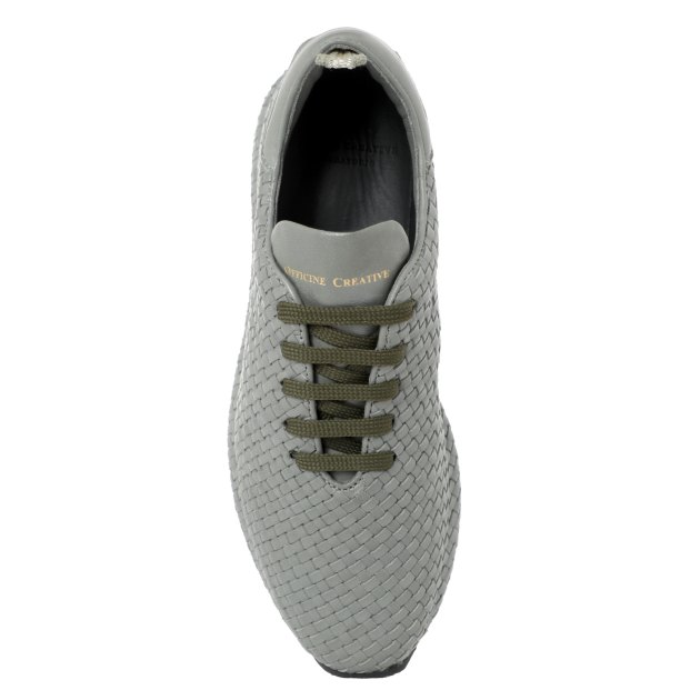 Женские кроссовки OFFICINE CREATIVE, Артикул RACE/125, серо-зеленый | 3018843. Ракурс 2