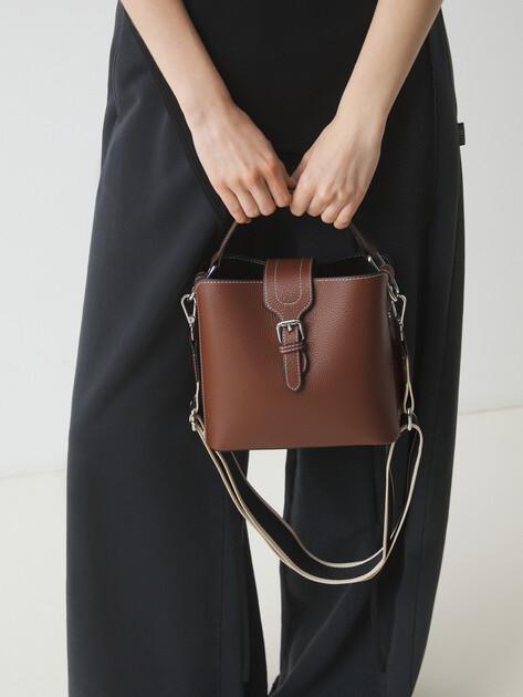 Женская сумка  TENDANCE, Артикул WL21-342, коричневый | 3019372. Ракурс 2