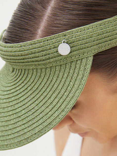 Женский козырек TBS, Артикул RAFIAVIS, зеленый | 3021969. Ракурс 3