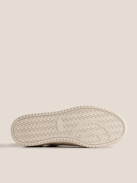 Мужские высокие кеды MAISON DAVID, Артикул H2583F-12, молочно-белый | 3026416. Ракурс 7