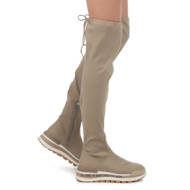 Ботфорты LIU∙JO, Артикул BF2131, серо-бежевый | 3031616. Ракурс 4