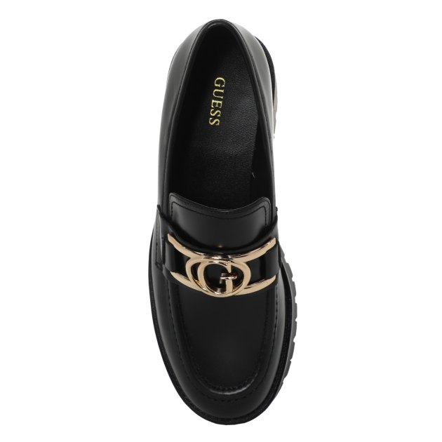 Женские лоферы GUESS ILARY, Артикул FL7ILRLEA14, черный | 3032558. Ракурс 2