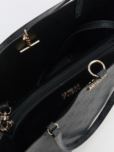 Женский тоут GUESS ALBY TOGGLE TOTE, Артикул HWSA7455230, темно-серый | 3033430. Ракурс 6