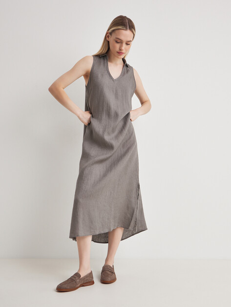 Женское платье MAISON DAVID, Артикул DRESS-2, серый | 3033654. Ракурс 5