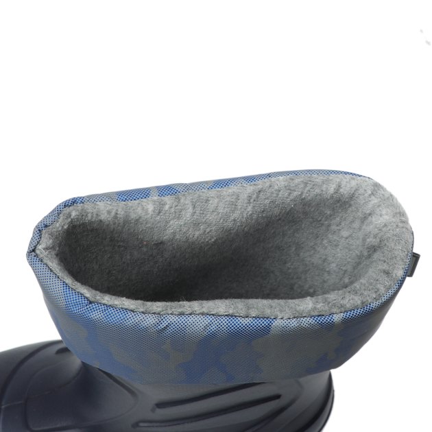 Детские резиновые сапоги КОТОФЕЙ, Артикул 665006-15, темно-синий | 3045076. Ракурс 2