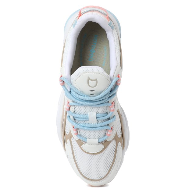 Детские кроссовки КОТОФЕЙ, Артикул 744199-11, белый | 3045088. Ракурс 2