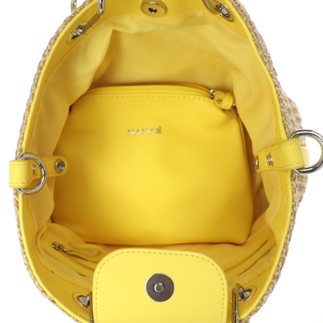 Сумка летняя с ручками KUVE` GELATIN, Артикул KUBS63C02, бежевый | 3046895. Ракурс 5