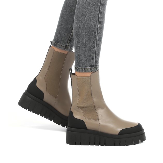 Женские челси GIOVANNI FABIANI TREND, Артикул W22130, серо-бежевый | 3052747. Ракурс 4