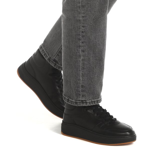 Женские высокие кеды TENDANCE, Артикул HC2138-01M, черный | 3057535. Ракурс 4 Женские высокие кеды TENDANCE, Артикул HC2138-01M, черный | 3057535. Ракурс 4