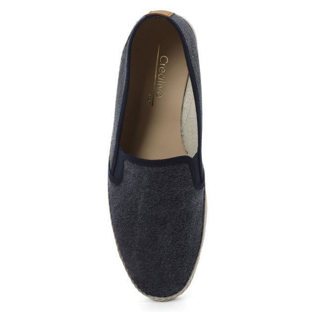 Мужские слипоны CREATIVO SPAIN, Артикул 3506, темно-синий | 3057620. Ракурс 2