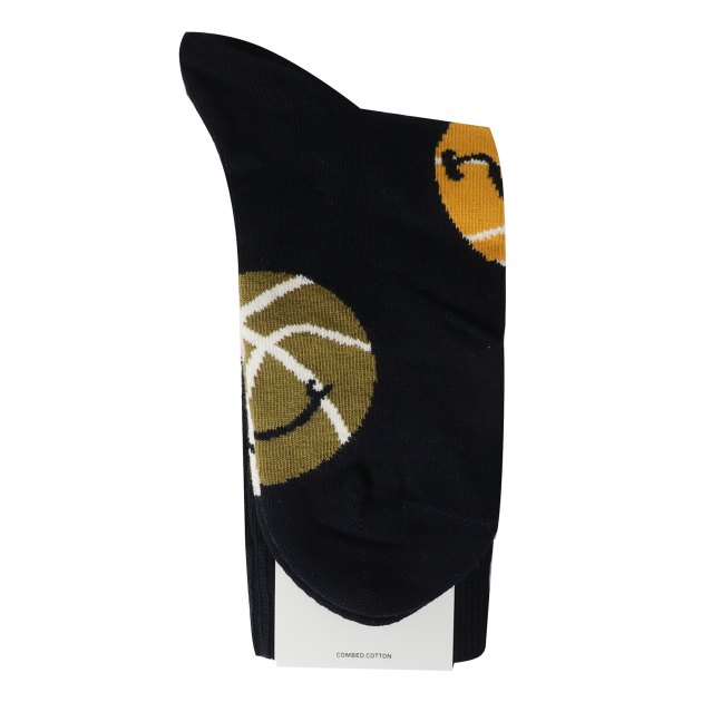 Женские носки HAPPY SOCKS, Артикул BALLOONS SOCK BAL01, темно-синий | 3062339. Ракурс 2