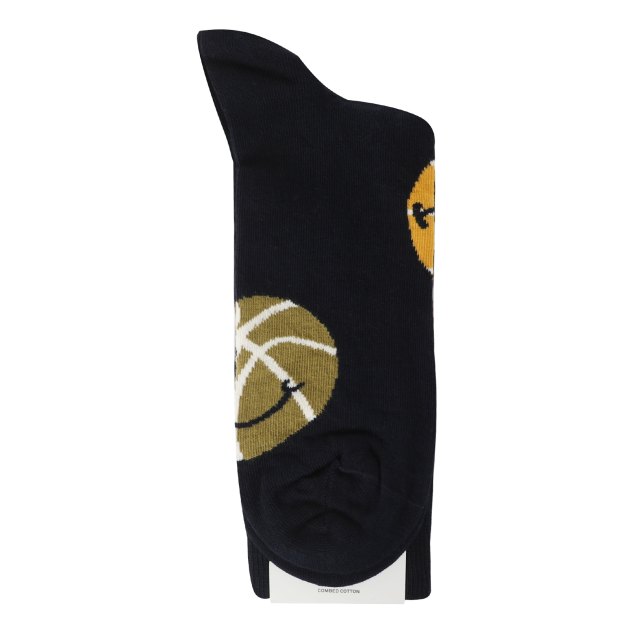 Носки HAPPY SOCKS, Артикул BALLOONS SOCK BAL01, темно-синий | 3062342. Ракурс 2