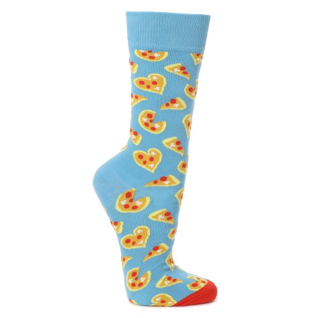 Женские носки 3 шт. HAPPY SOCKS, Артикул 3-PACK PIZZA LOVE SOCKS GIFT SET XPZL08, мультицвет | 3062644. Ракурс 2
