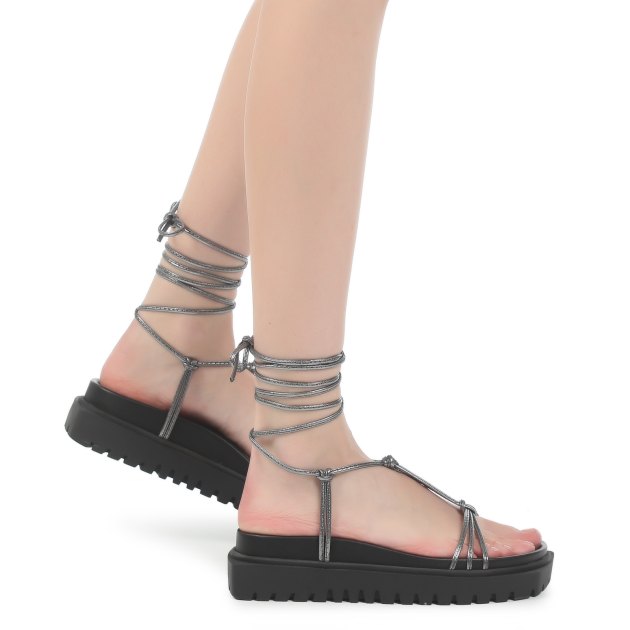 Женские сандалии TENDANCE, Артикул Y01, серебряный | 3077612. Ракурс 4