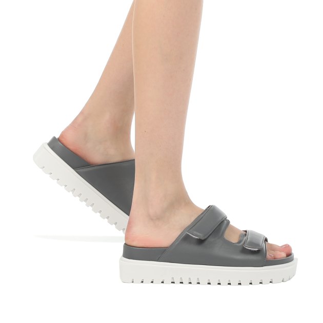 Женские шлепанцы TENDANCE, Артикул Y03, темно-серый | 3077619. Ракурс 4