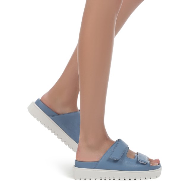 Женские шлепанцы TENDANCE, Артикул Y03, синий | 3077627. Ракурс 4