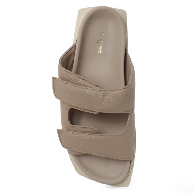 Женские шлепанцы TENDANCE, Артикул Y03, бежевый | 3080113. Ракурс 2