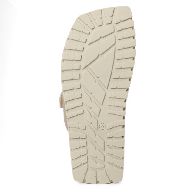 Женские шлепанцы TENDANCE, Артикул Y03, бежевый | 3080113. Ракурс 3