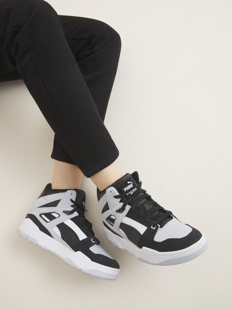 Женские высокие кеды PUMA Slipstream INVDR MID Pastel Wns, Артикул 387308, светло-серый | 3086817. Ракурс 2 Женские высокие кеды PUMA Slipstream INVDR MID Pastel Wns, Артикул 387308, светло-серый | 3086817. Ракурс 2