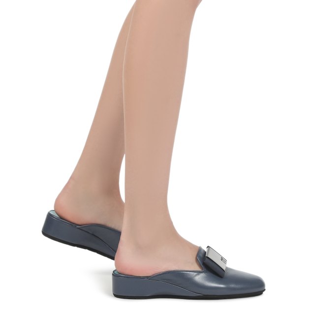 Мюли THIERRY RABOTIN, Артикул 2357MN, серо-синий | 3095285. Ракурс 4