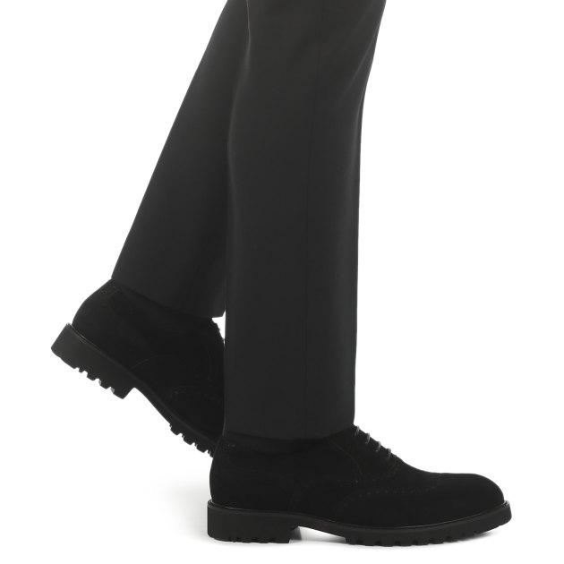 Мужские броги TENDANCE, Артикул Y153A-08E, черный | 3100535. Ракурс 4