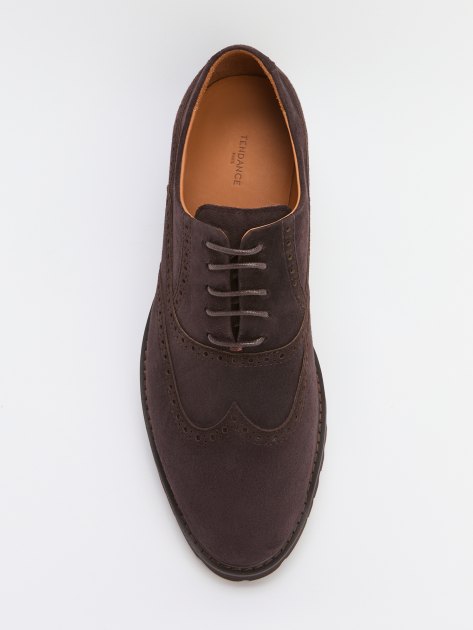 Мужские броги TENDANCE, Артикул Y153A-08E, темно-коричневый | 3100536. Ракурс 5 Мужские броги TENDANCE, Артикул Y153A-08E, темно-коричневый | 3100536. Ракурс 5