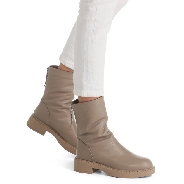 Женские полусапоги TENDANCE, Артикул 12568C-770, серо-бежевый | 3110738. Ракурс 4