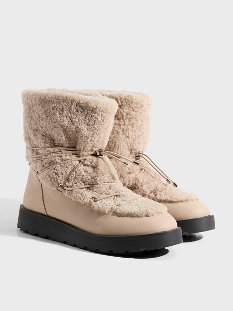 Женские угги TENDANCE, Артикул 9541-72, бежевый | 3118195. Ракурс 3
