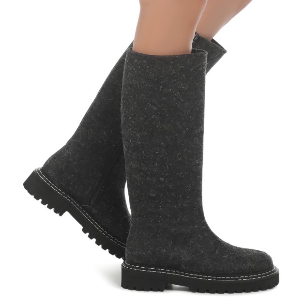 Женские валенки TENDANCE, Артикул ZF1252-15, темно-серый | 3125649. Ракурс 4