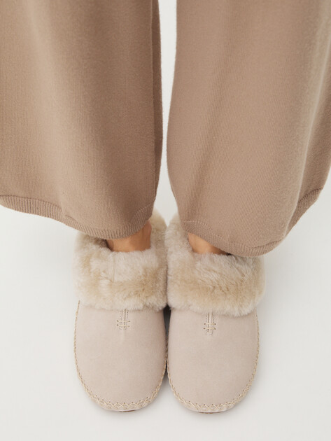 Женская домашняя обувь TENDANCE, Артикул DS-3547R, серо-бежевый | 3133483. Ракурс 2