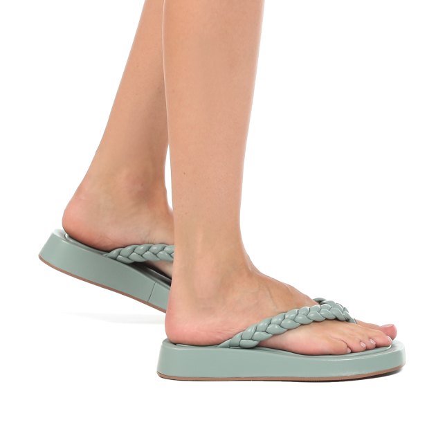 Женские вьетнамки TENDANCE, Артикул 22CX19093-N01, зеленый | 3153007. Ракурс 8