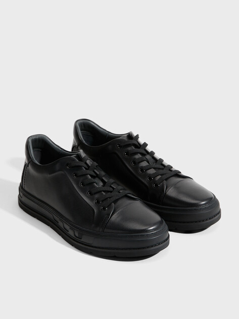 Мужские кеды TENDANCE, Артикул ANRB192-9, черный | 3153395. Ракурс 3