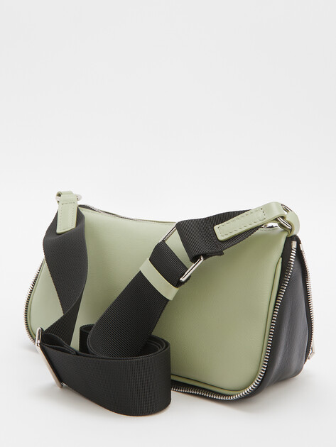 Кросс-боди CALZETTI, Артикул DOUBLE, зеленый | 3155377. Ракурс 4 Кросс-боди CALZETTI, Артикул DOUBLE, зеленый | 3155377. Ракурс 4