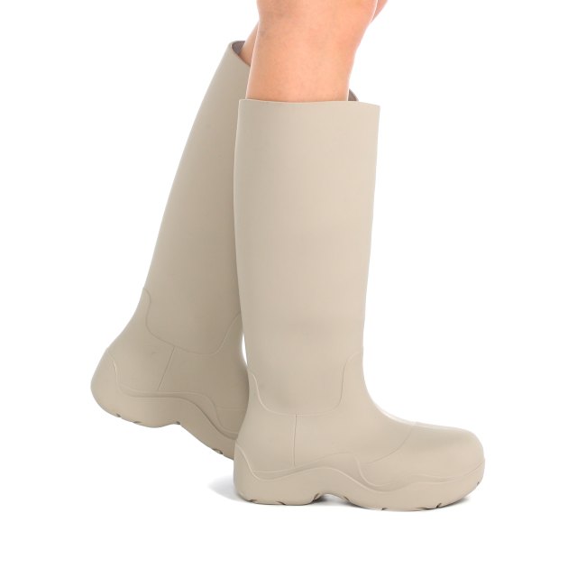 Женские резиновые сапоги TENDANCE, Артикул HC1212-01, серо-бежевый | 3156322. Ракурс 4